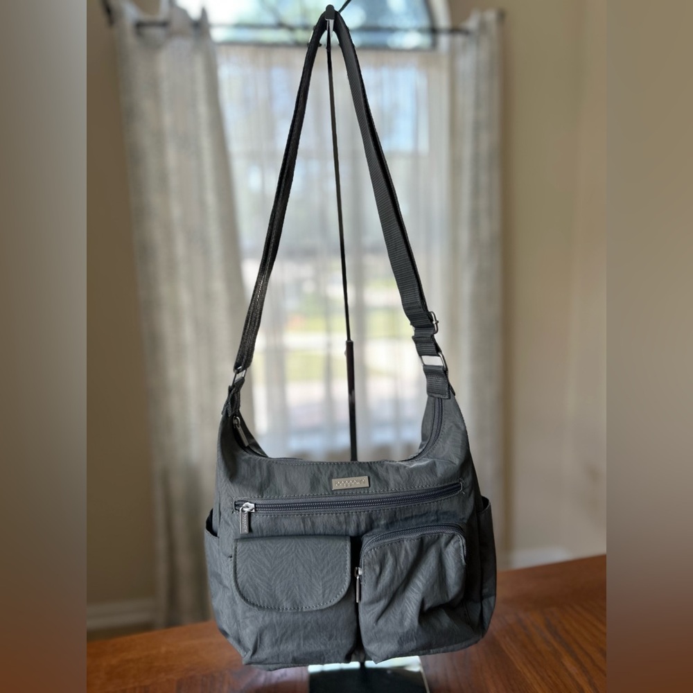 Baggallini Gray Crossbody Bag